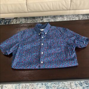 GAP Floral Button-Up Shirt